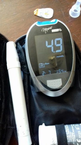 a picture of a blood testing machine on The Diabetes Diet